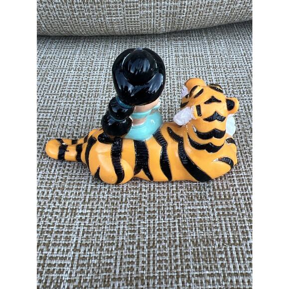 Vintage 90’s Disney Applause Aladdin Jasmine Raja Cake Toppers Toys Lot Of 3 - Picture 3 of 7